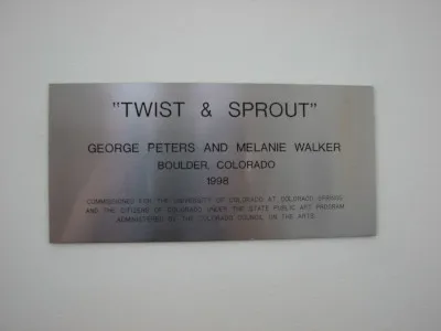 Photo of Twist and Sprout Plaque 